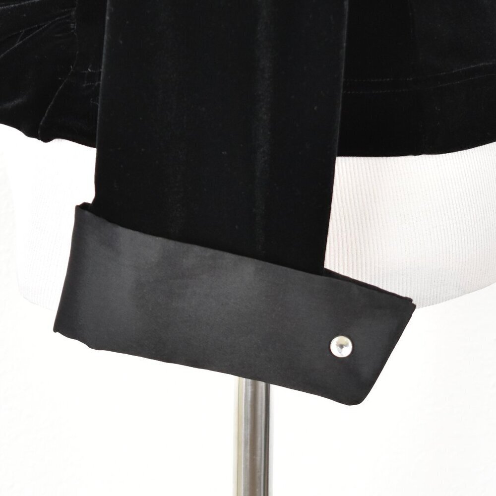 Tadashi Collection Velvet Collared Wrap Formal Evening Top - XL - Picture 3 of 11